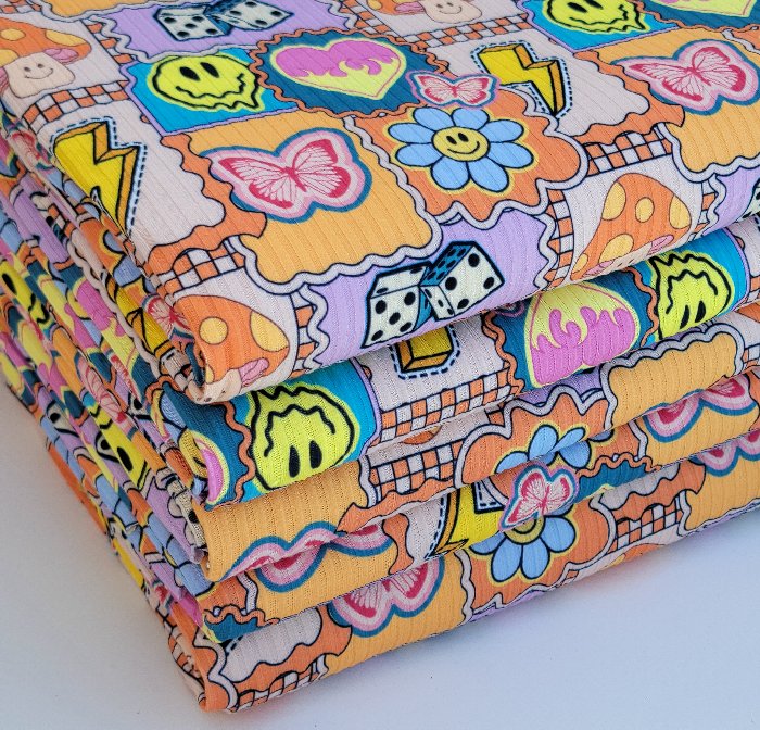 Yummy Rib Patch Custom Print