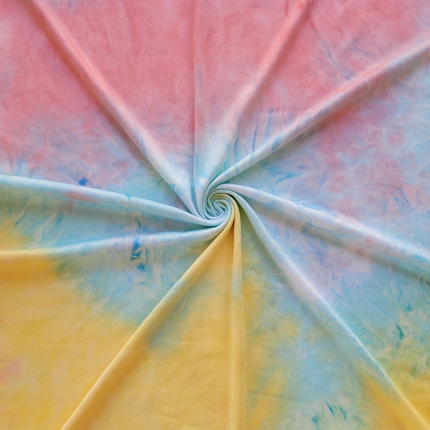 Double Brush Poly Tie dye Print