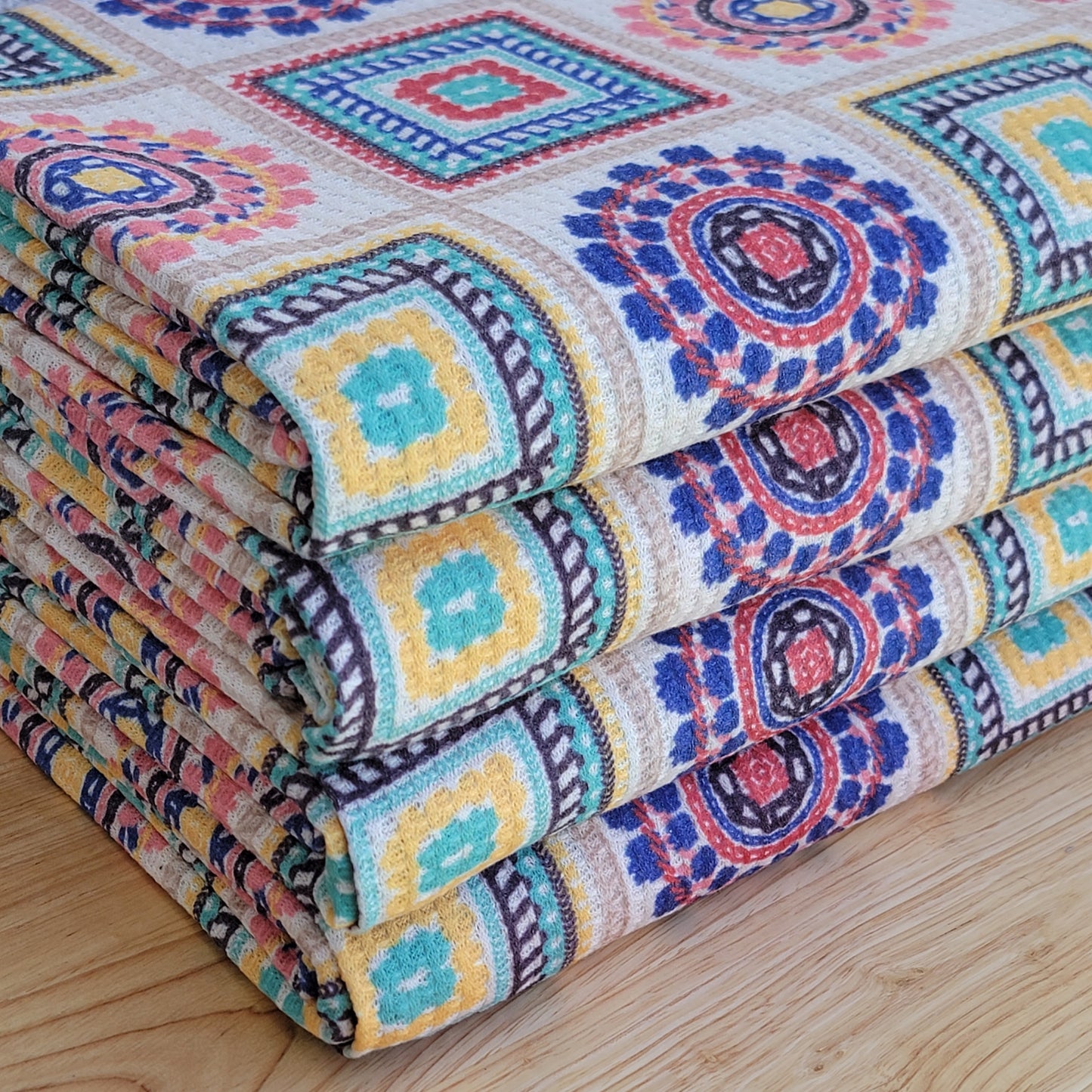 Custom Waffle Tiles Print