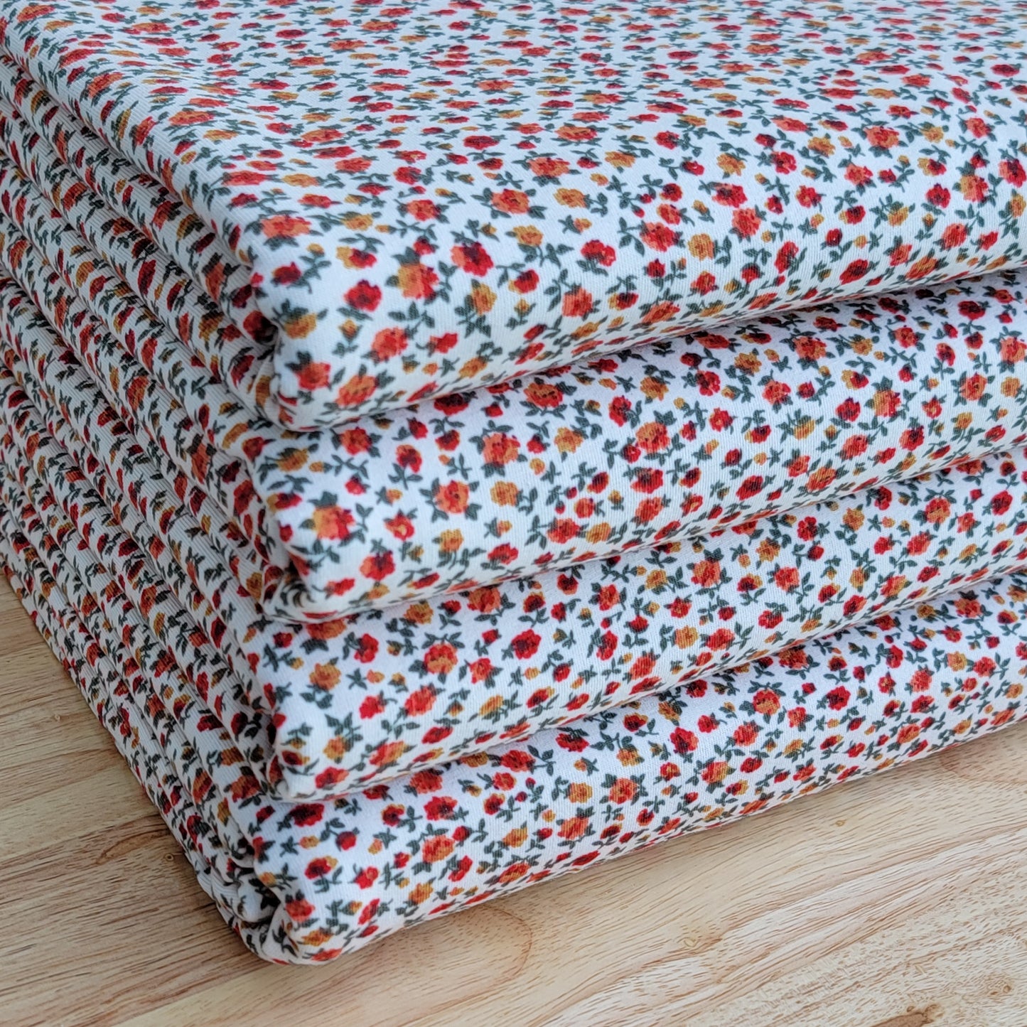 Cotton Lycra Small Floral