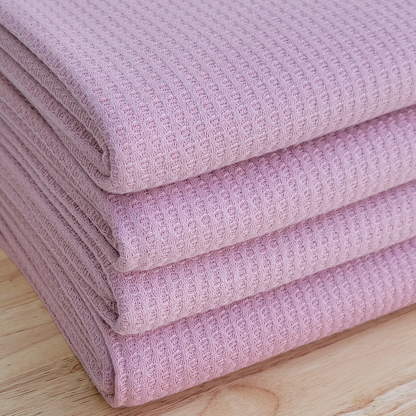 Rose Waffle Knit