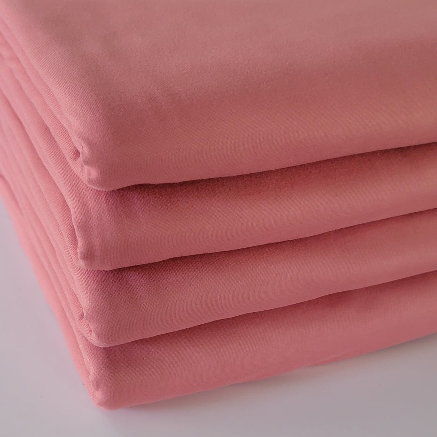 Double Brushed Poly Mauve