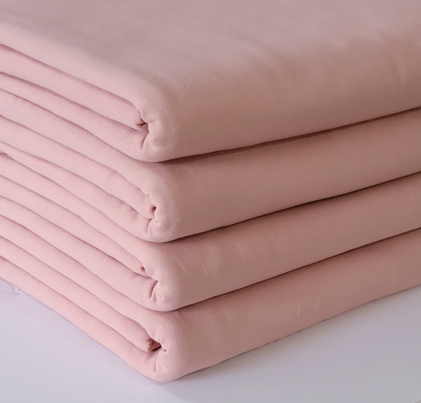 Double Brushed Poly Dusty Rose