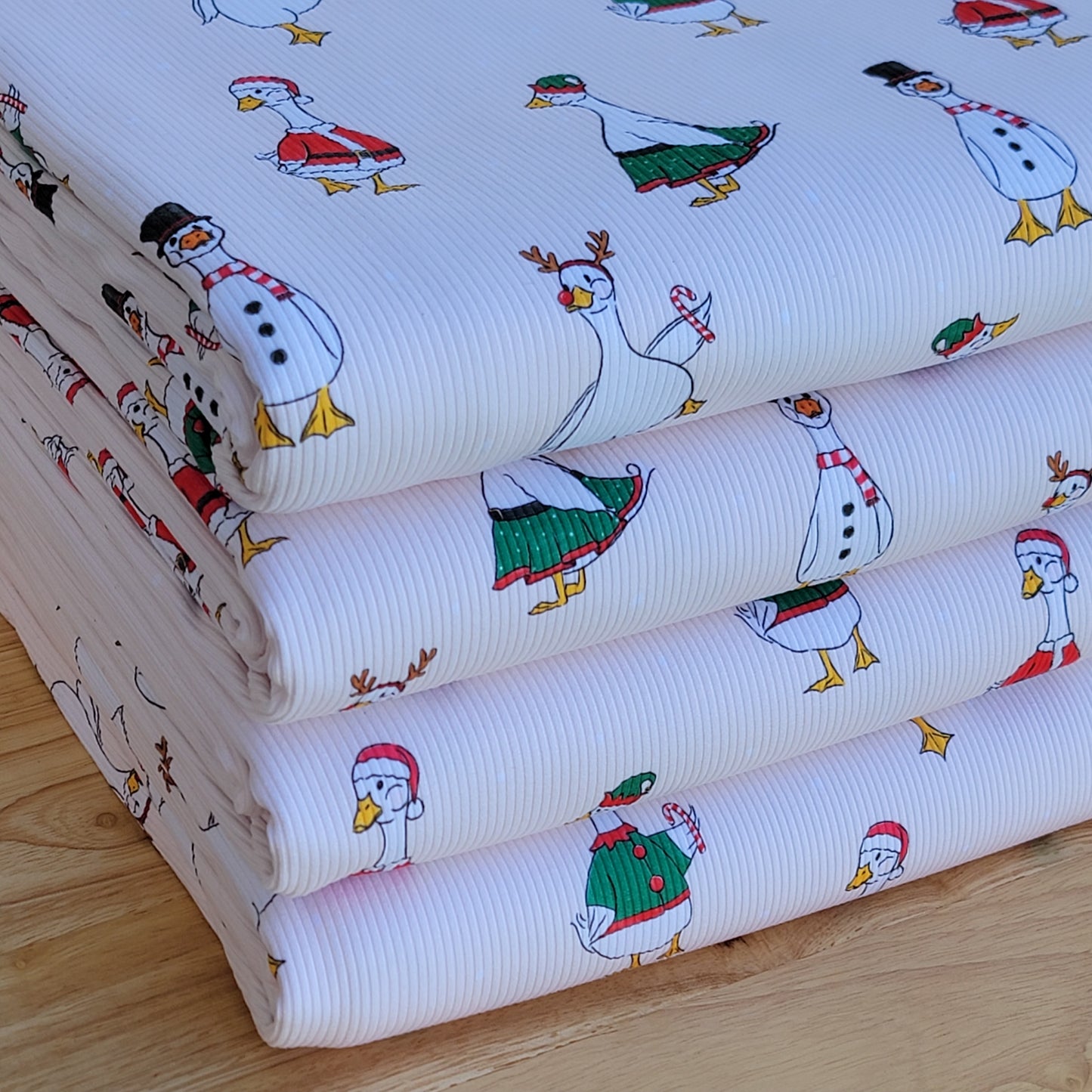 Yummy Rib Custom Print Christmas Geese