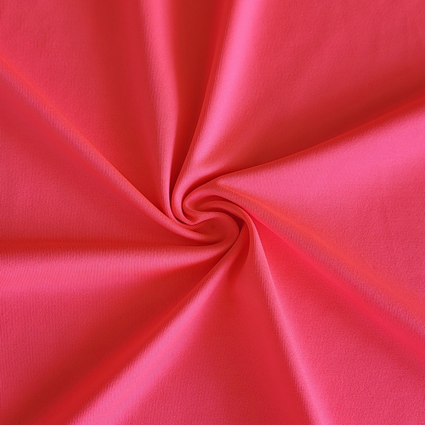 Neon Coral Nylon Spandex Swim Athletic