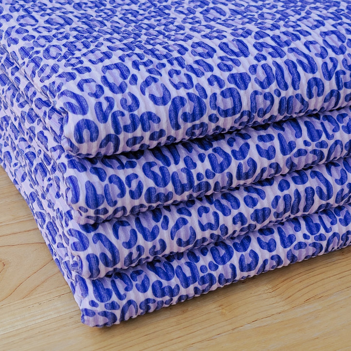 Urban Rib Purple Cheetah Print
