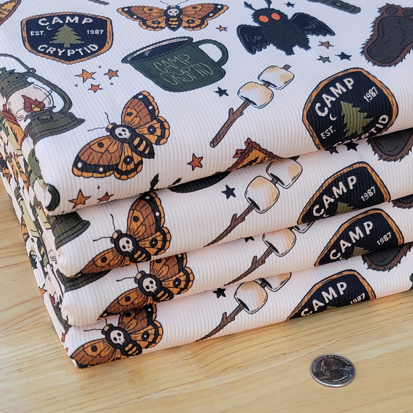 2x2 Yummy Rib Camp Cryptid Print