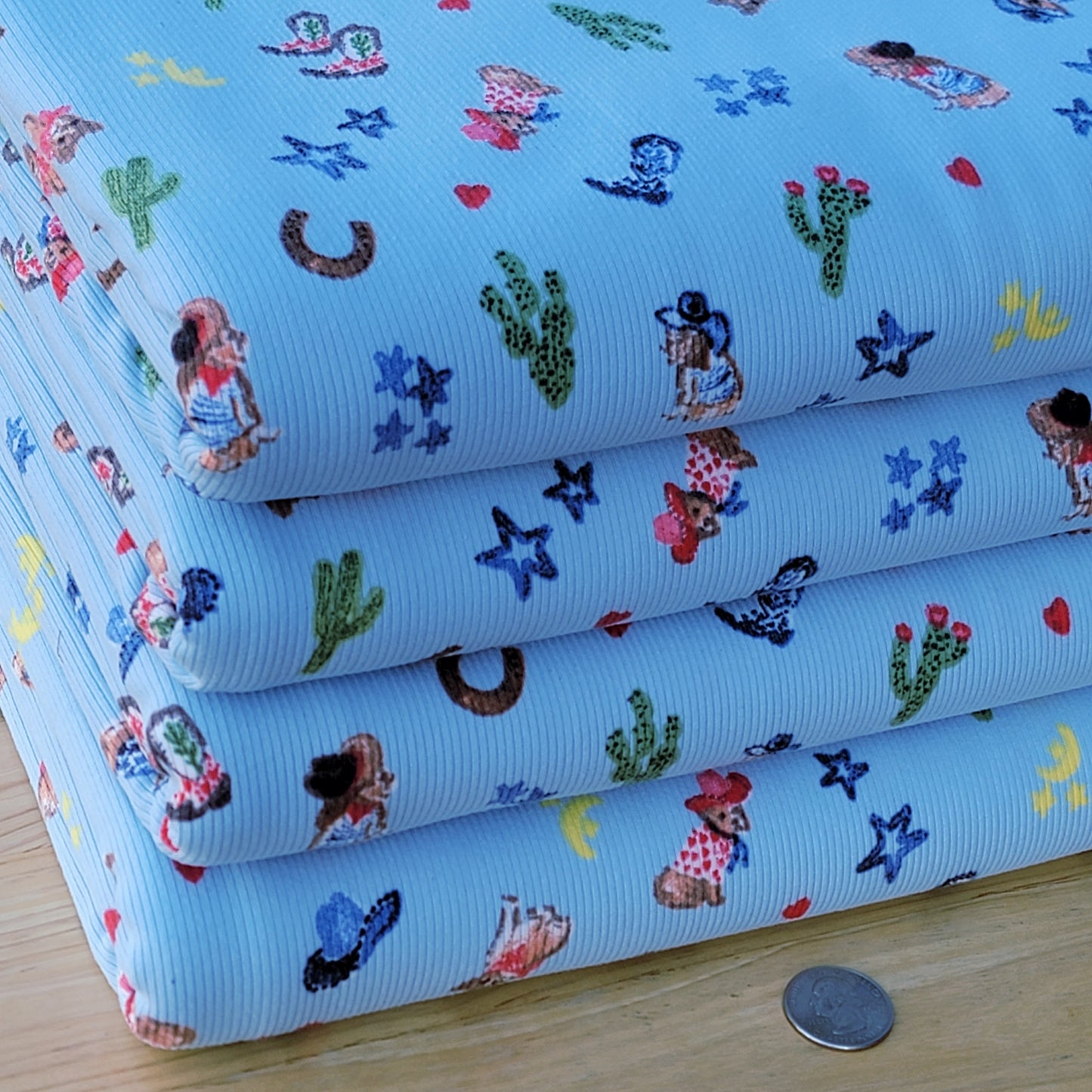 2x2 Yummy Rib Western Dogs Print