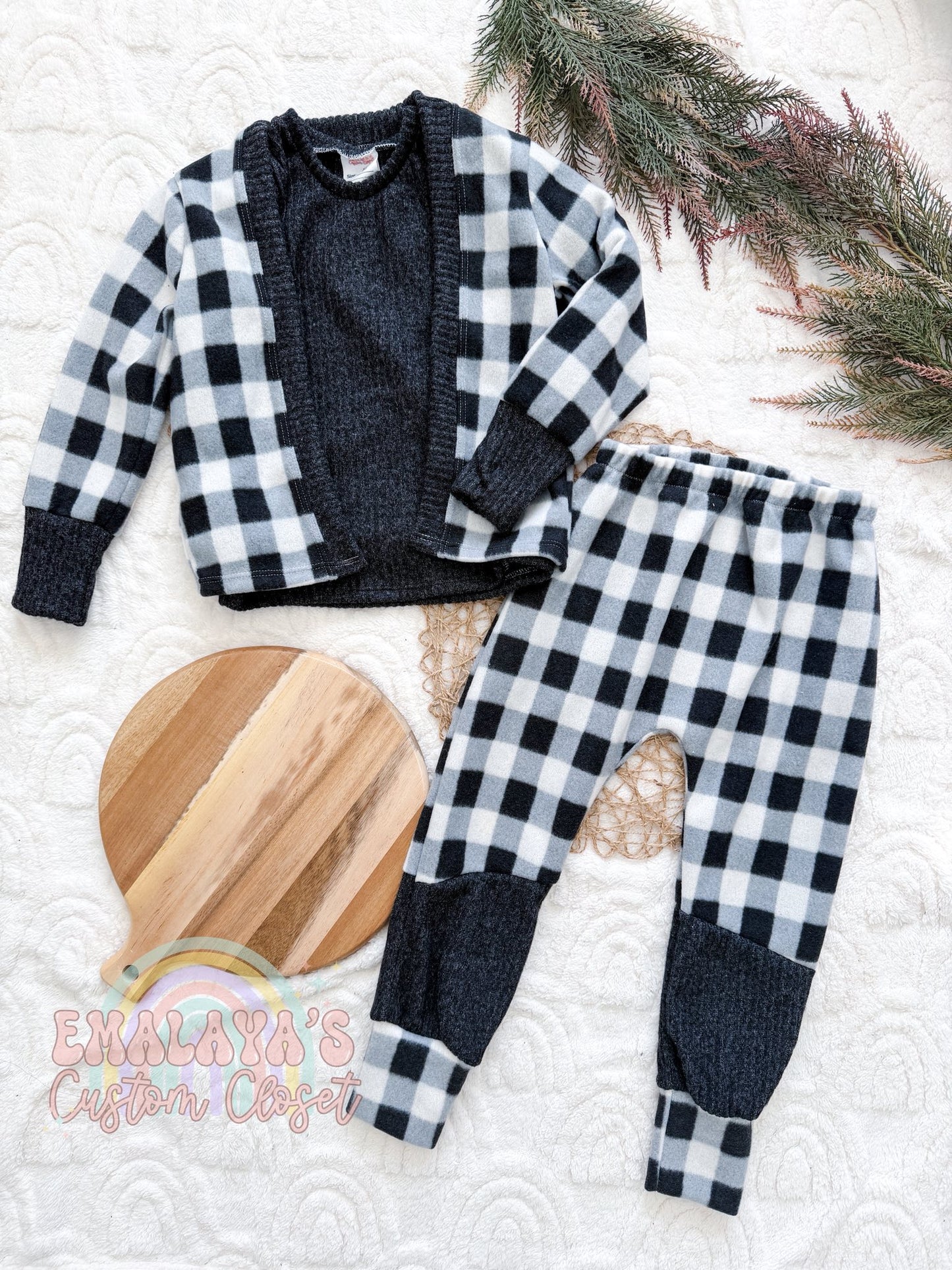 Brush Sweater Rib Knit Heather Charcoal