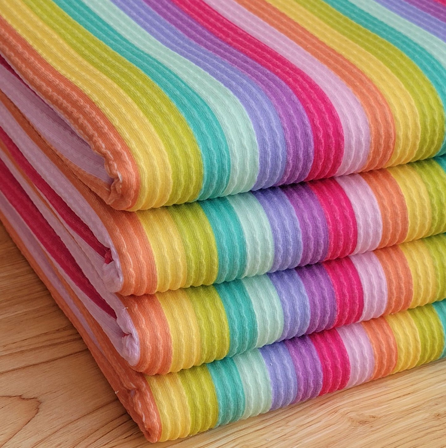 Urban Rib Custom Stripes Print
