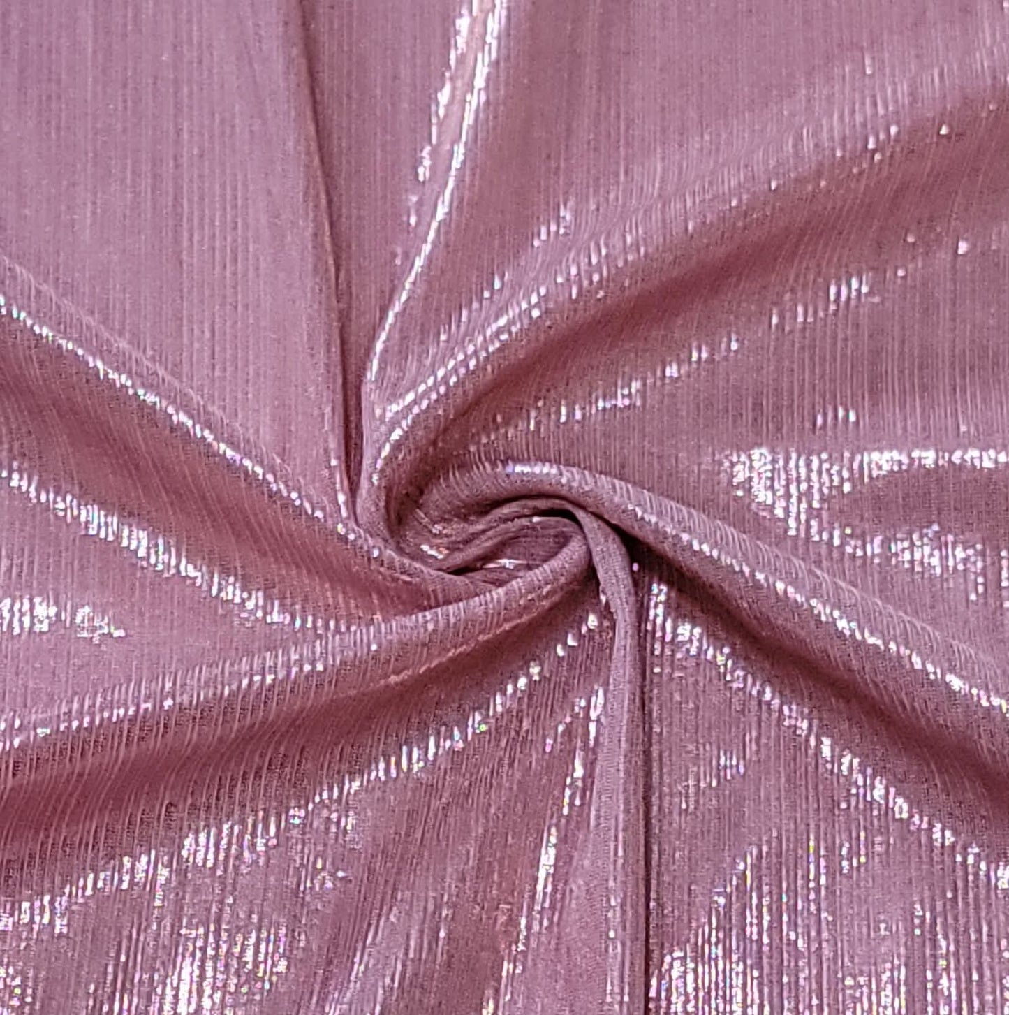 Spandex Rib With Foil Dots