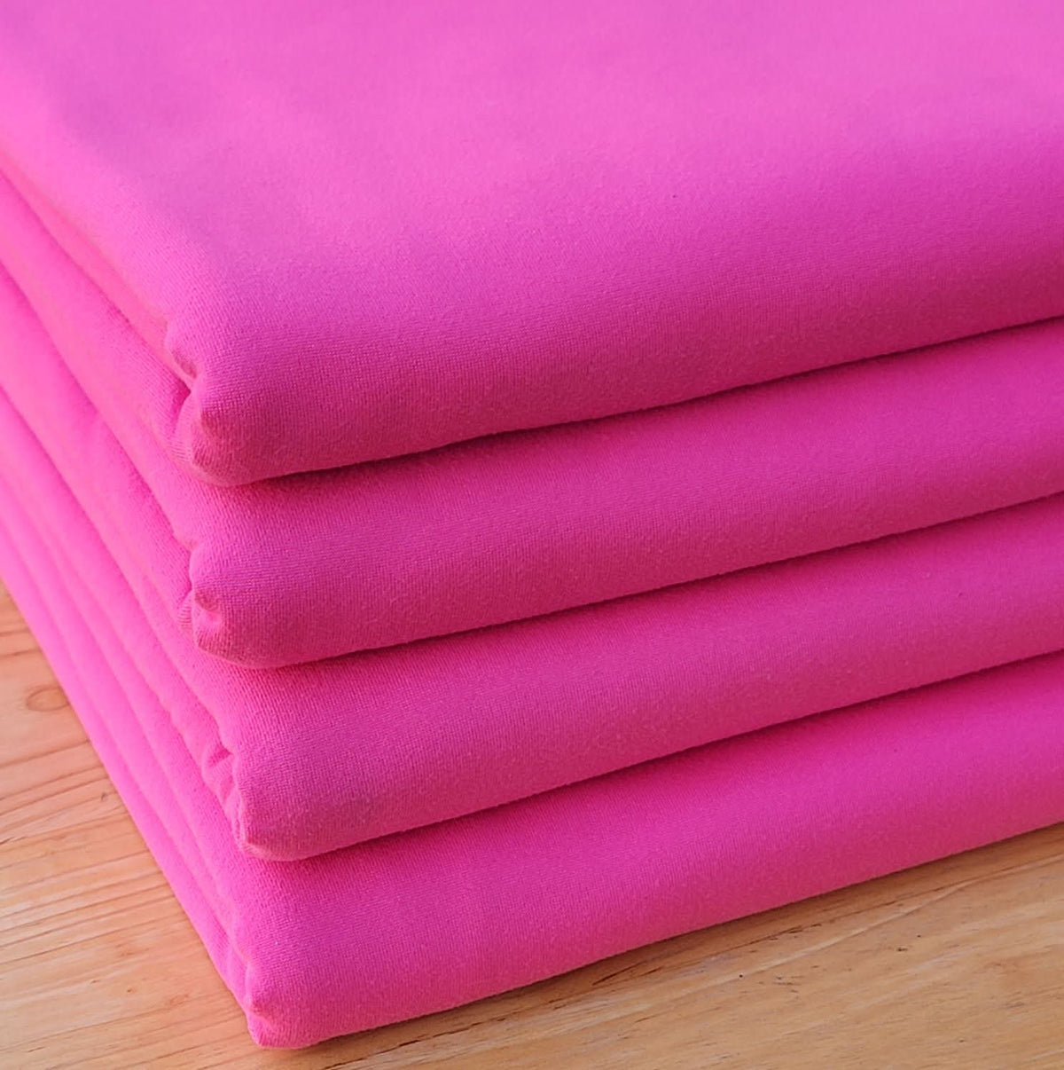 Bubble Gum Double Brushed Poly