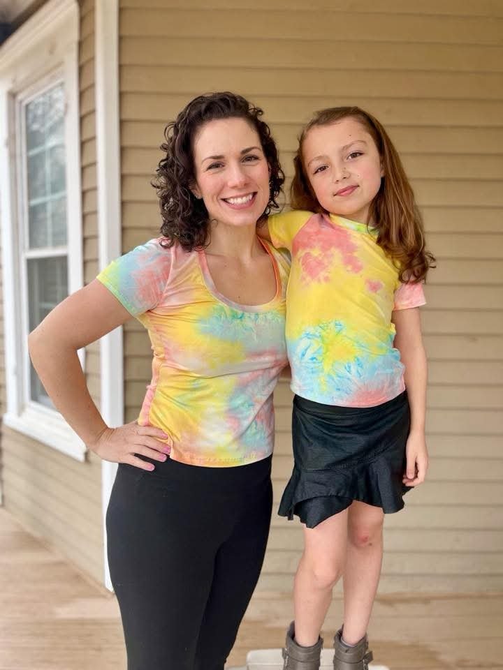 Double Brush Poly Tie dye