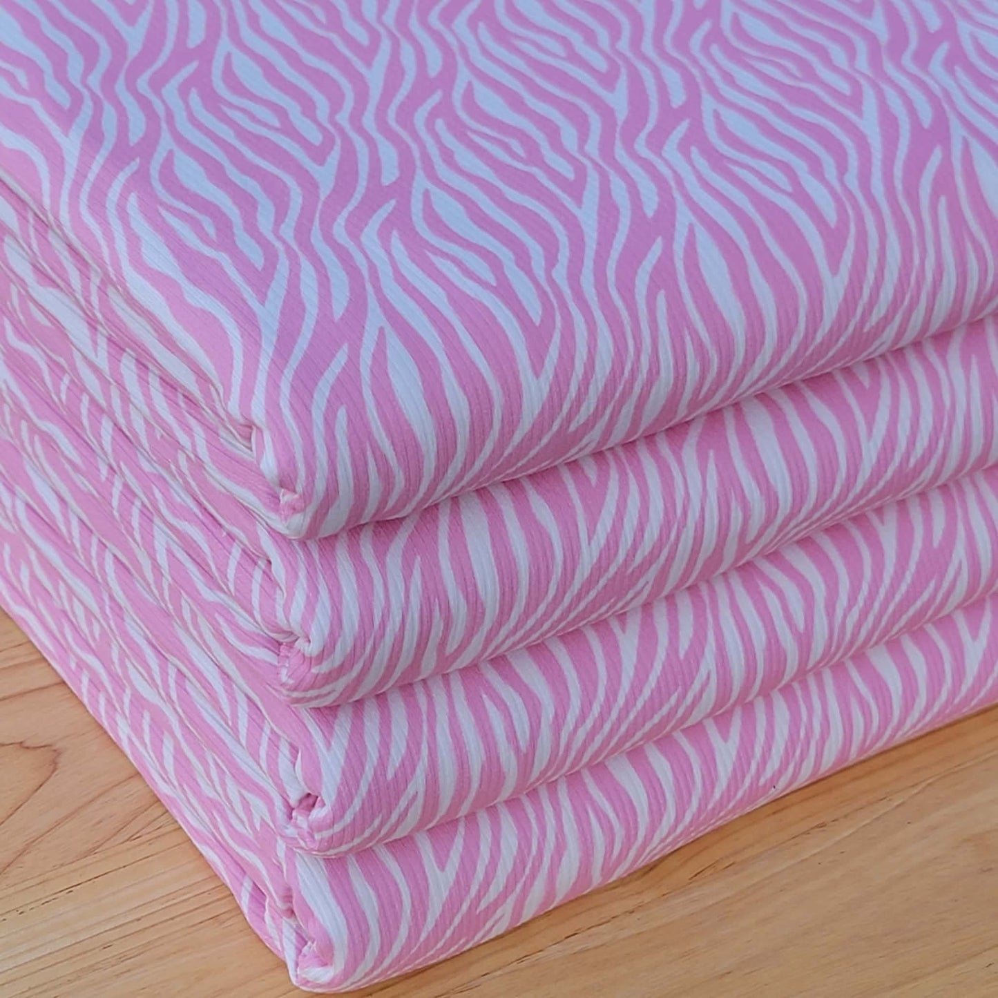 2x2 Yummy Rib Pink Zebra Print