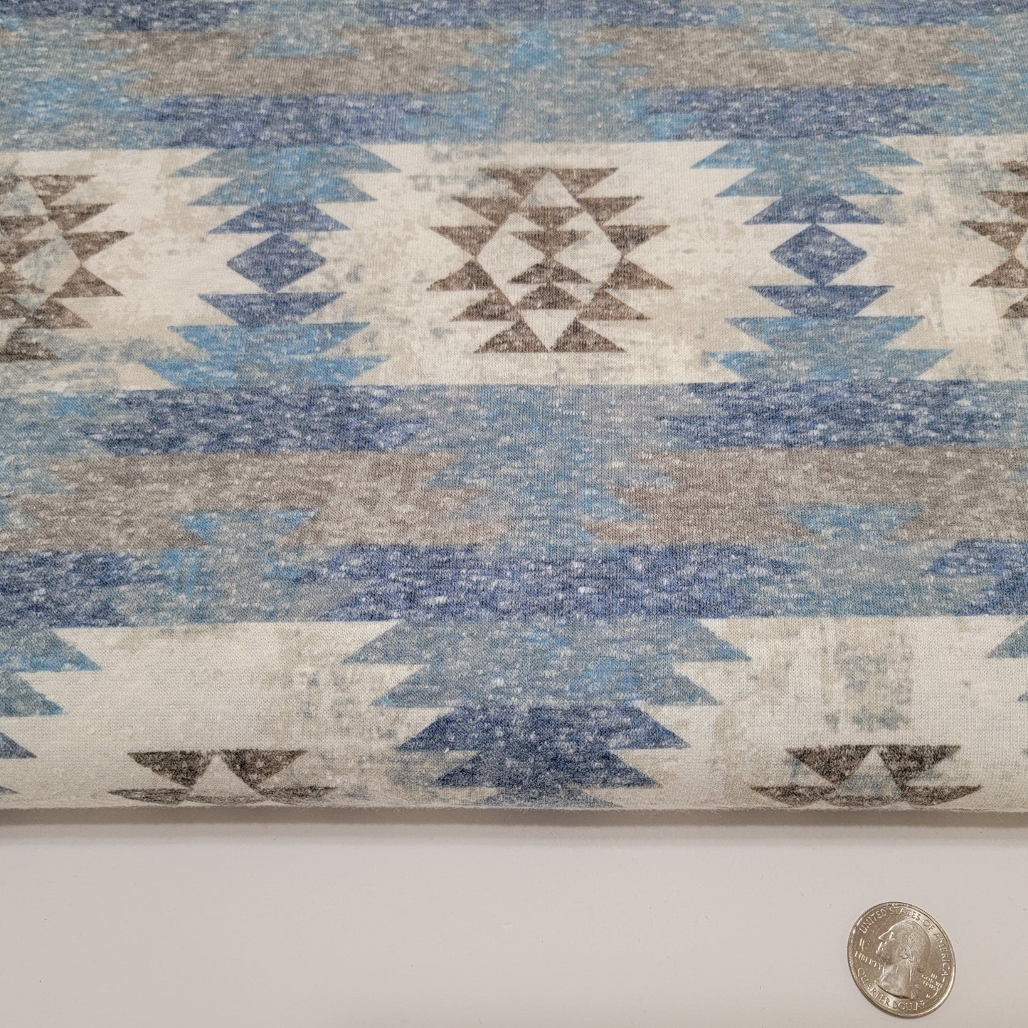 French Terry fabric Aztec print
