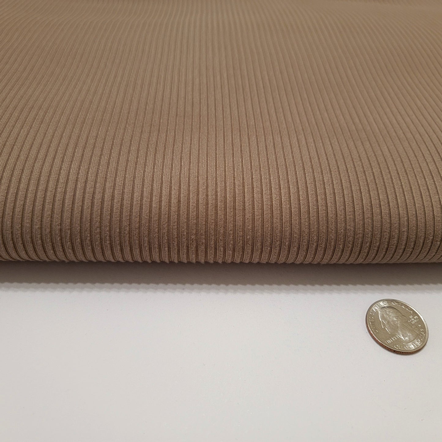 Yummy 4x2 rib fabric Mocha