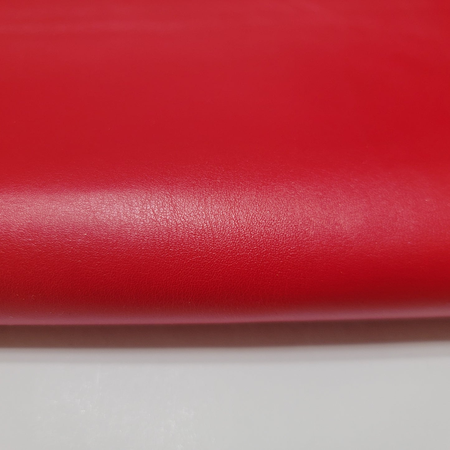 Red pleather fabric