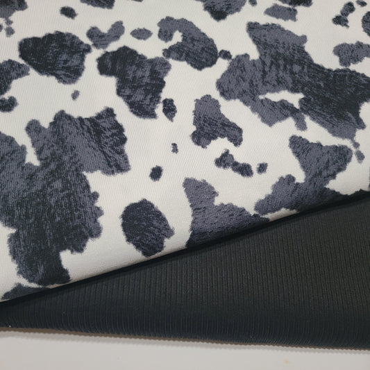 Oakley Knit Black Cow Print