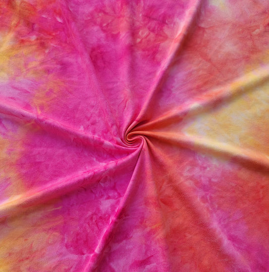 Tie Dye Double Brush Poly