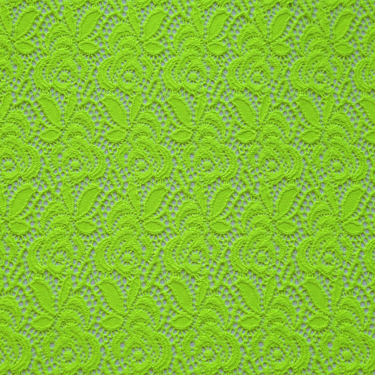 Neon Green Lace