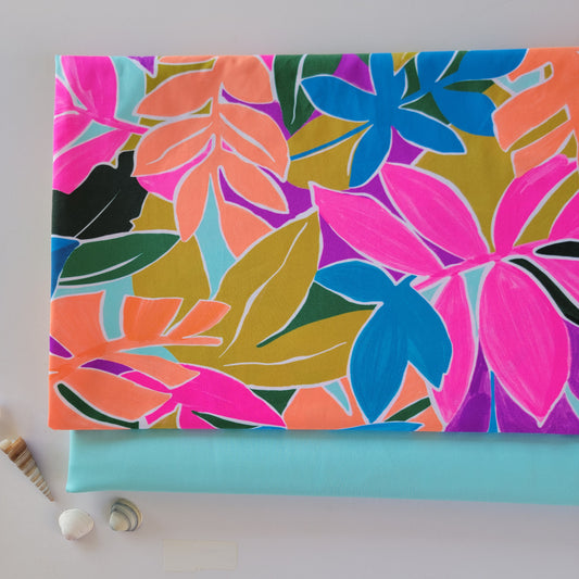 Swim Vibrant Tropical print
