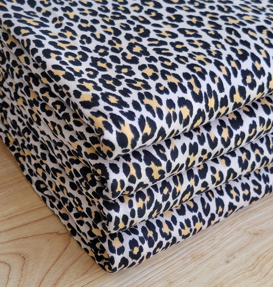 Double Brush Poly Animal Print