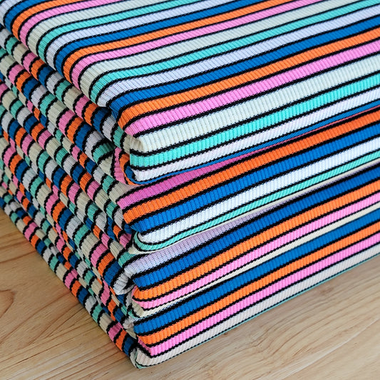 4x2 Stripes Rib Print