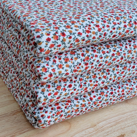 Cotton Lycra Small Floral