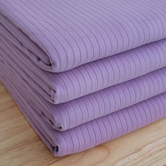 Solid Wide Yummy Rib Lavender