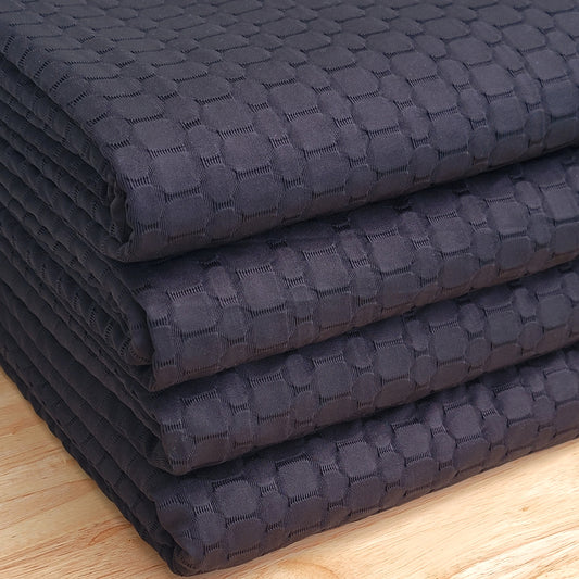 Honeycomb Spandex Black