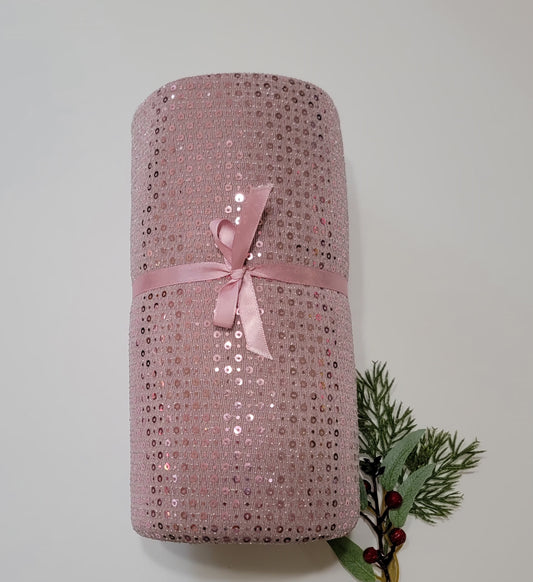 Spandex Sequined Rose