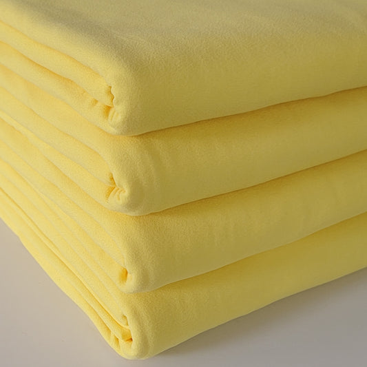 Double Brushed Poly Yellow