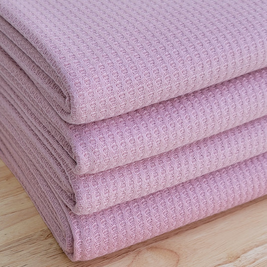 Rose Waffle Knit