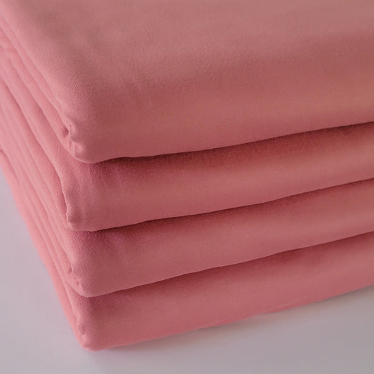 Double Brushed Poly Mauve
