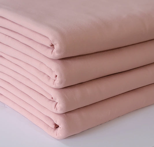Double Brushed Poly Dusty Rose