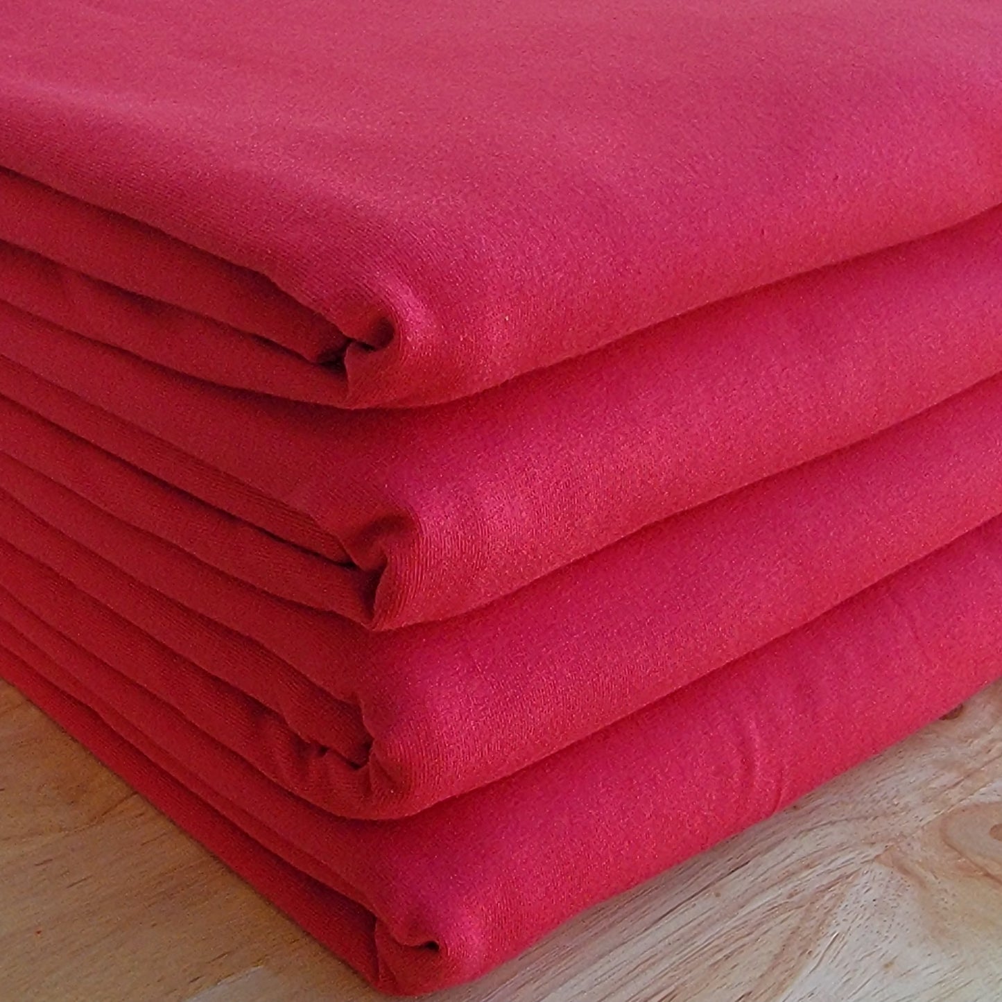 Solid Red Cotton Lycra