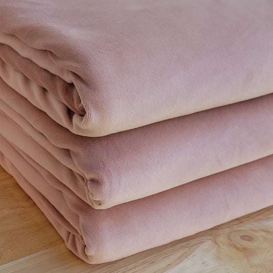 Stretch Micro Velvet Tan