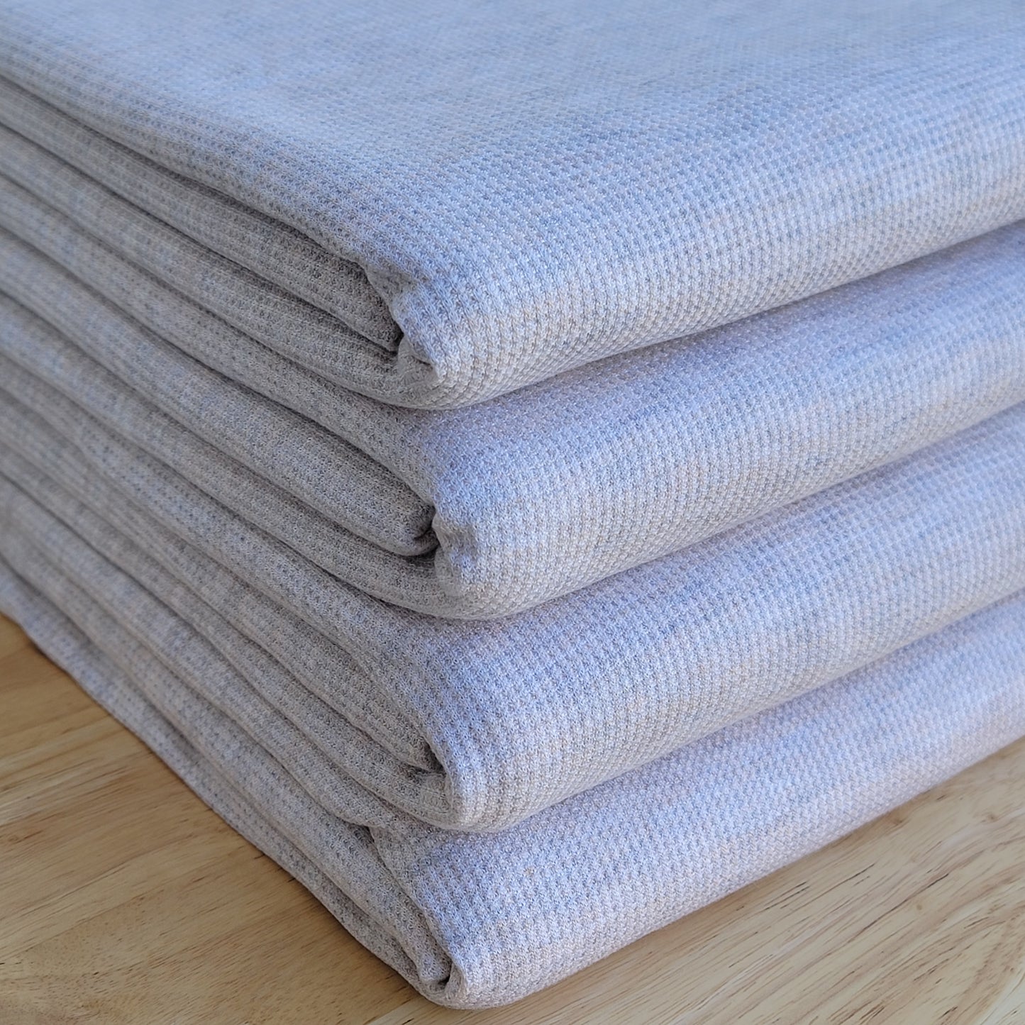 Thermal Heathered Gray Oatmeal Solid