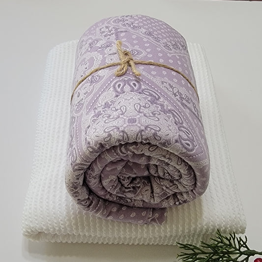 1 yard Solid Urban Rib & 1 yard Double Brushed Poly