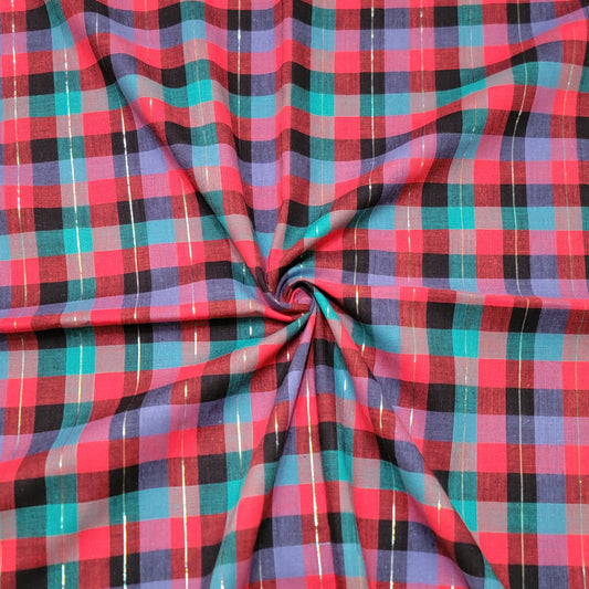 Christmas Woven Plaid