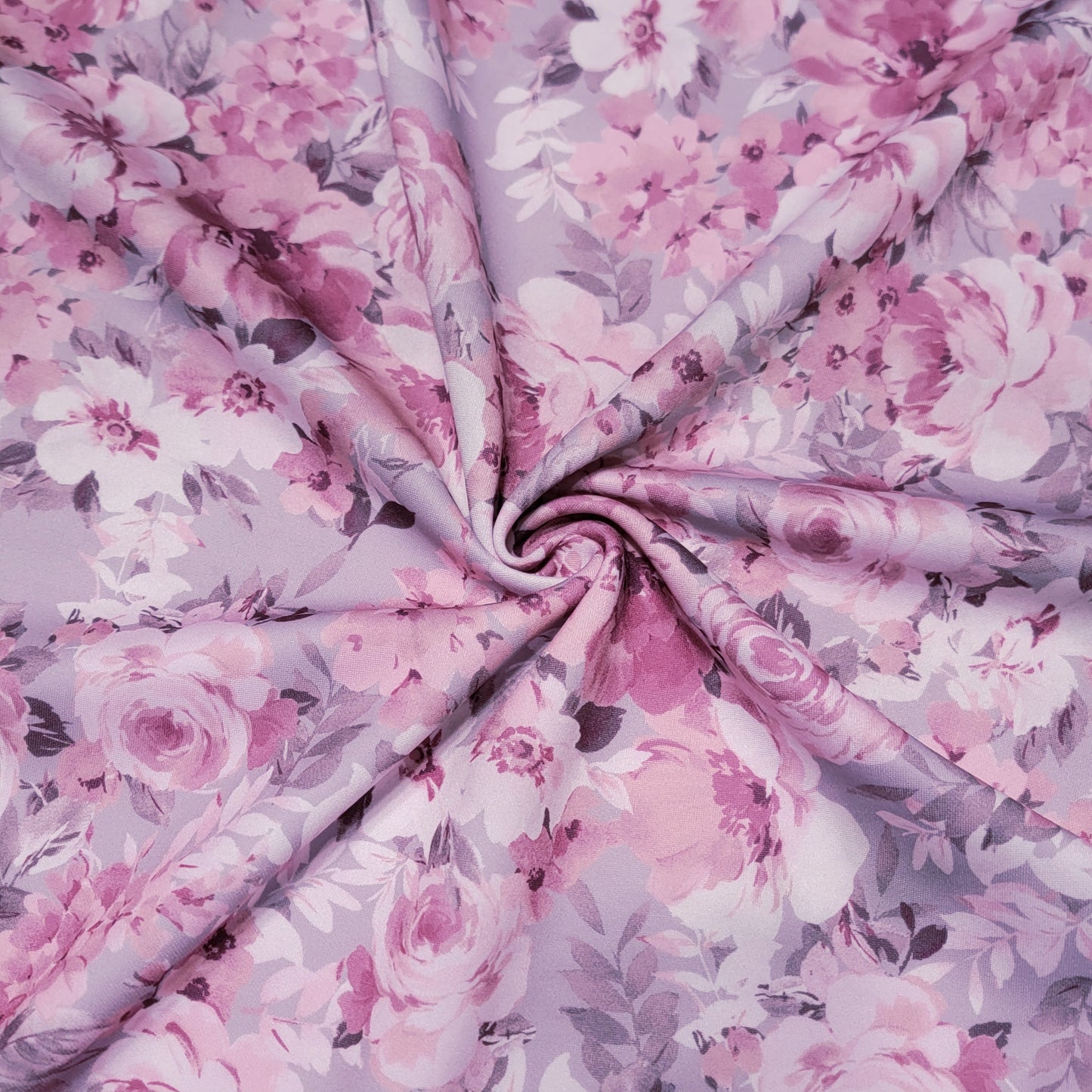 2 way Stretch Scuba Floral