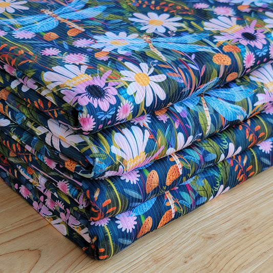 Yummy Rib Dragonflys and Daisies custom yummy rib