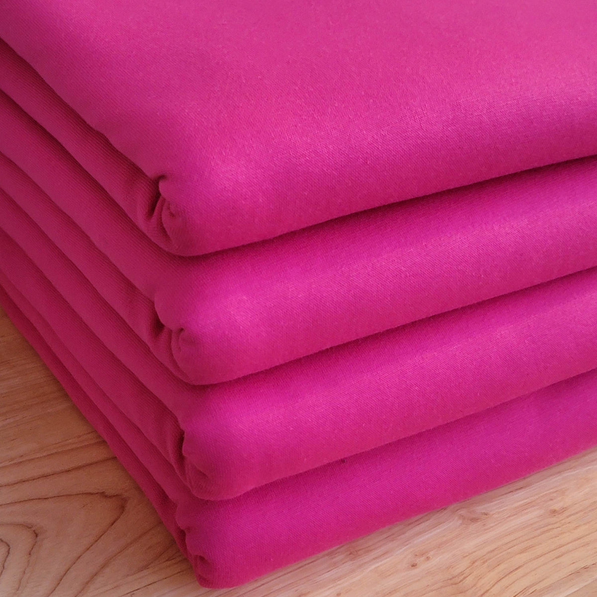 Hot Pink Double Knit Ponte Roma