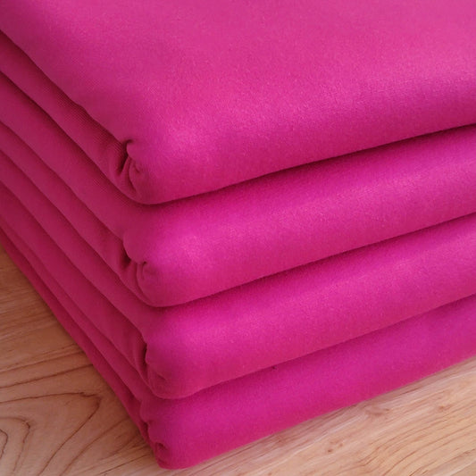 Hot Pink Double Knit Ponte Roma