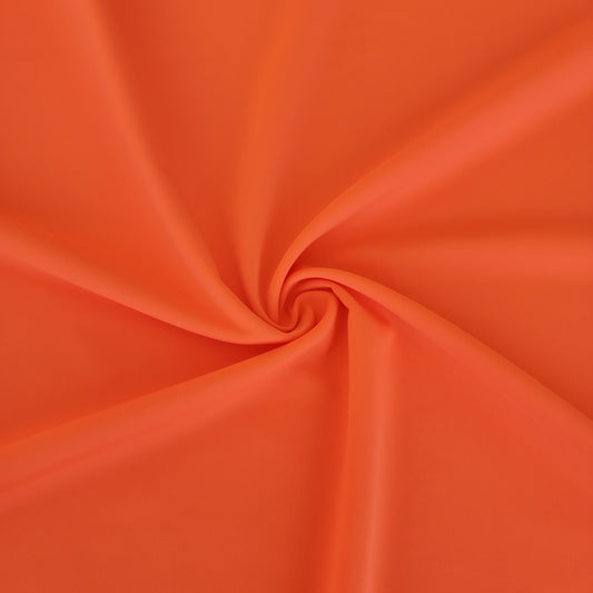 Tangarine Orange Nylon Spandex Swim Athletic