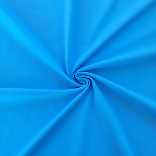 Sky Blue Nylon Spandex Swim Athletic