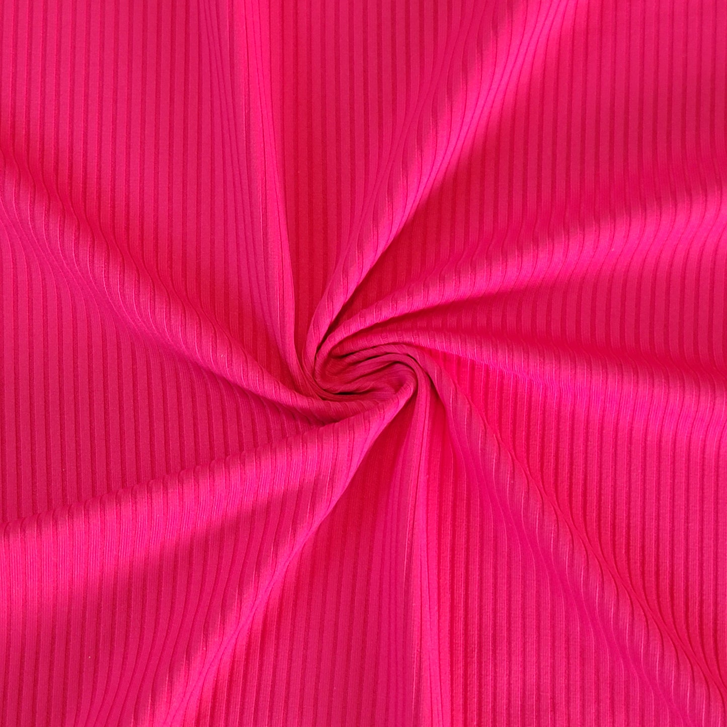 Fuchsia Nylon Spandex Swim Rib Athletic