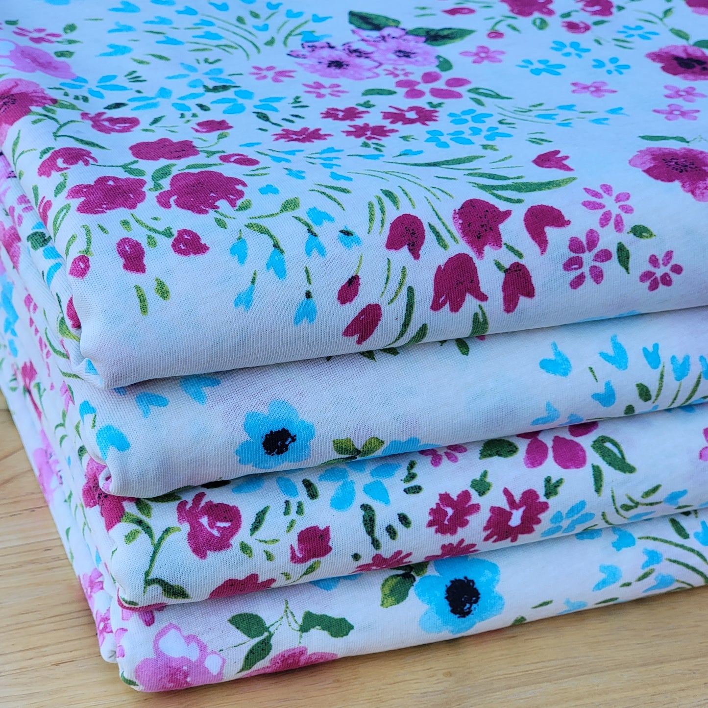 Cotton Jersey Floral Print