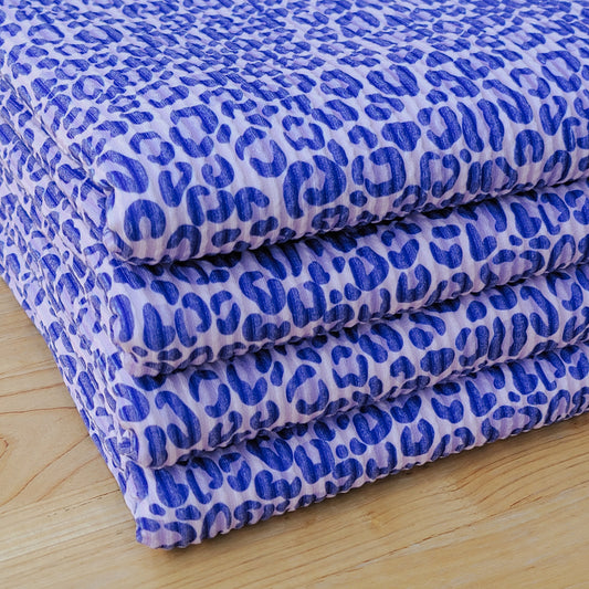 Urban Rib Purple Cheetah Print