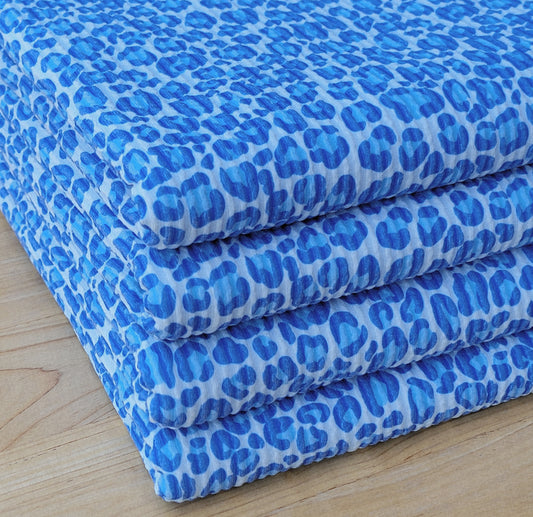 Urban Rib Torquoise Cheetah Print
